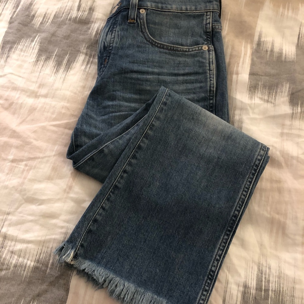 Madewell Petite Demi-boot jeans Size 29